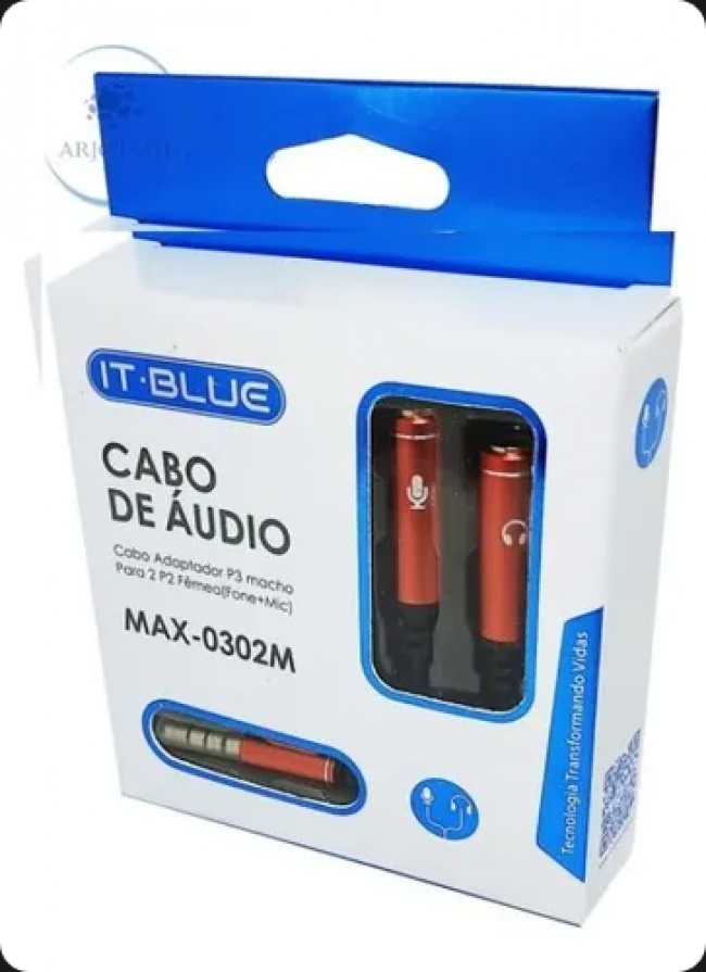 Cabo de �udio IT-Blue